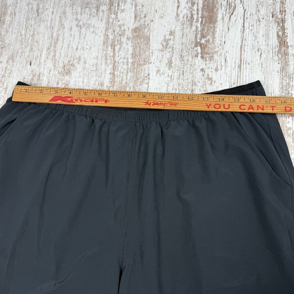 Smartwool Mens Active Lined Shorts Black Merino Wool Blend XL Running Gym 7in - Picture 7 of 9